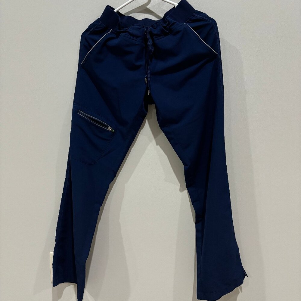 Healing Hands 360 Womens Scrub Set Navy Blue XS Nursing Medical Shirt Pants-6 - Picture 3 of 5